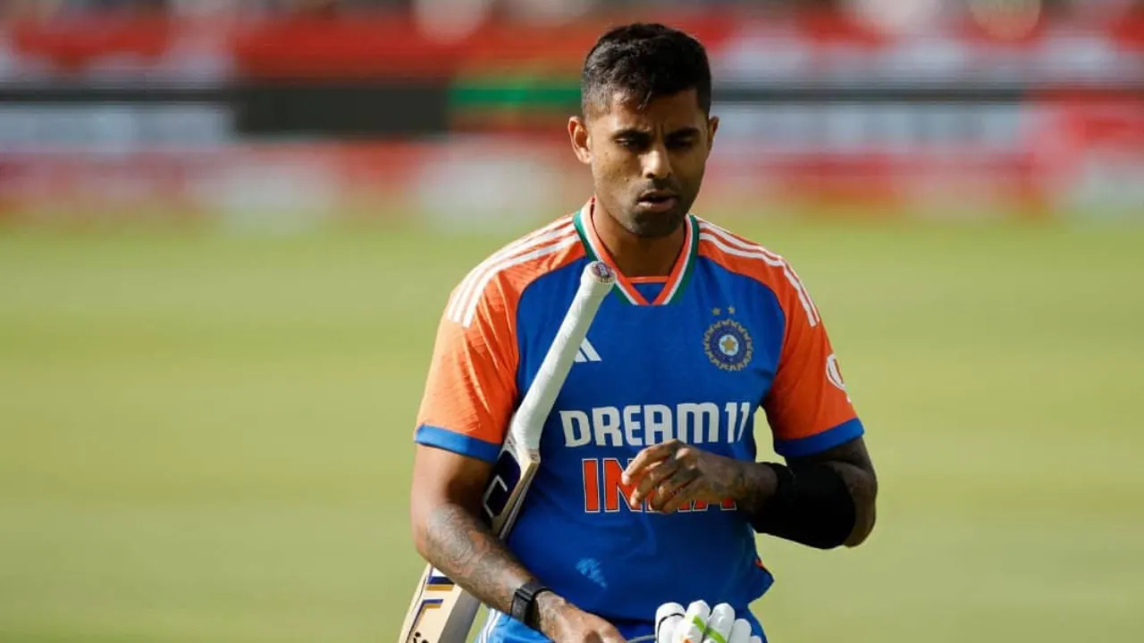 Suryakumar Yadav after undergoing successful sports hernia surgery